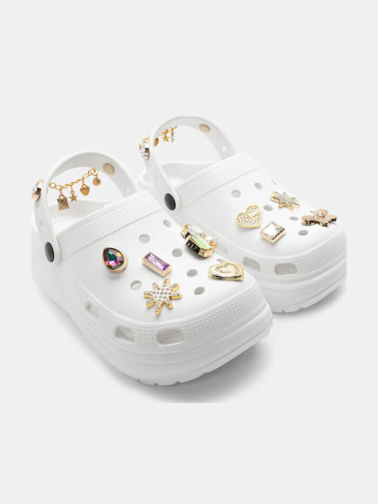 Luigi Women's Clogs White