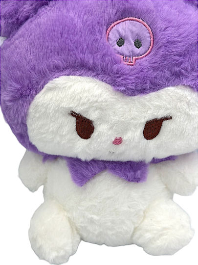 Λούτρινο Sanrio Kuromi Hello Kitty 20cm 1440-1360-5 Μωβ