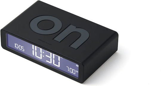 Lexon Flip Classic Ceas De Masă Digital LCD Din Plastic Cu Ceas Deșteptător Kaki