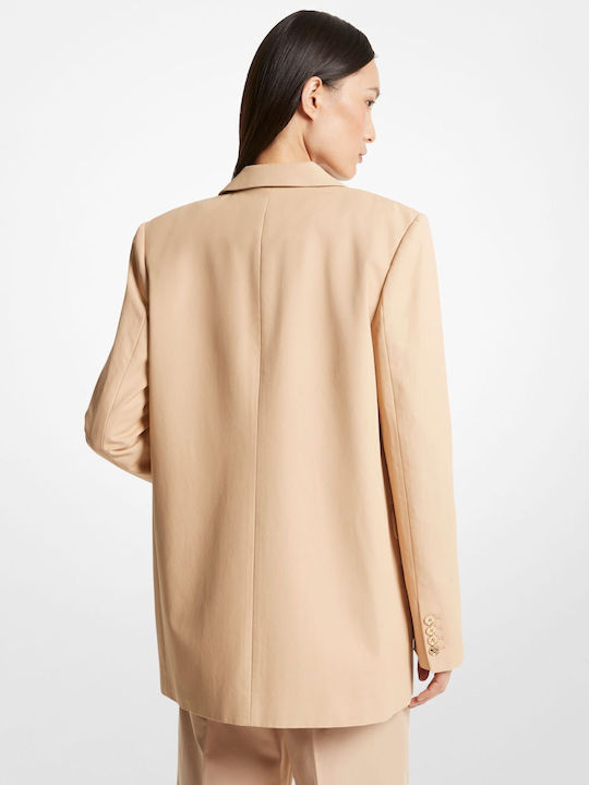 Michael Kors Blazer pentru femei Sacou Bej