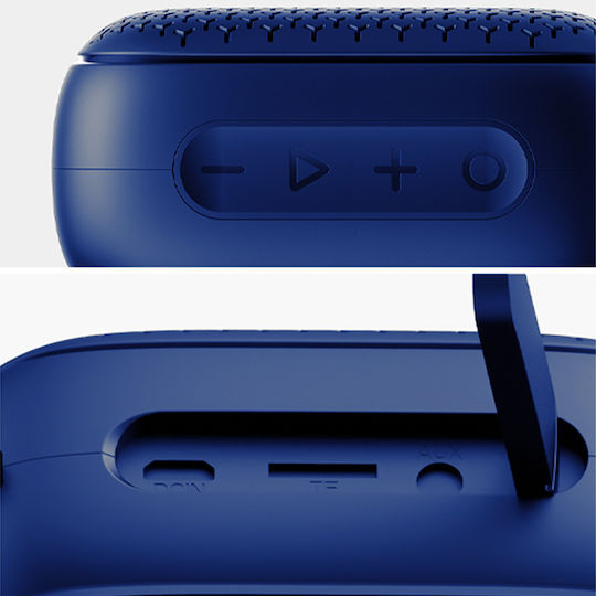 Havit SK838BT Bluetooth Speaker 5W with Radio and Battery Life up to 8 hours Blue