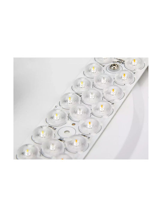 Deckenleuchte Weiß mit Integrierter LED