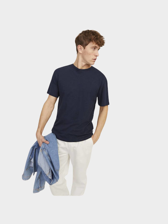 Jack & Jones Herren T-Shirt Kurzarm Blue