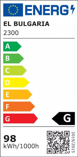 Plafonieră de Tavan Albă cu LED Integrat
