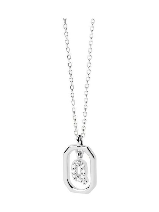 P D Paola Necklace from Silver with Zircon