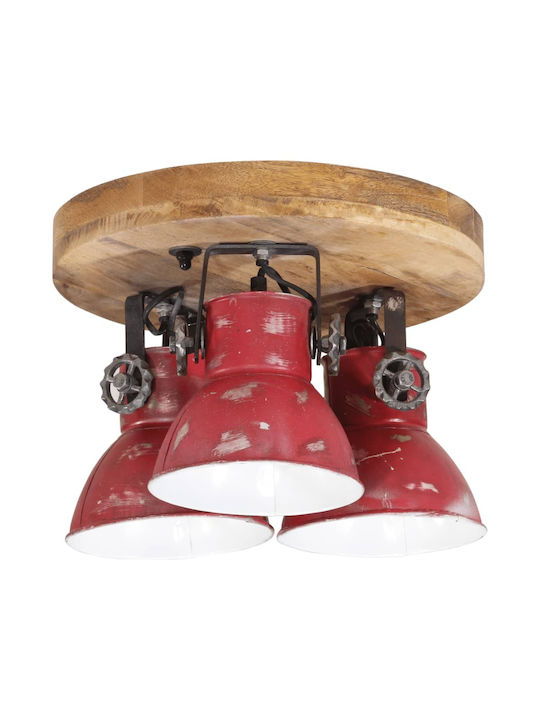 vidaXL Light fixture Ceiling Mount Light 35cm Bronze with Socket E27