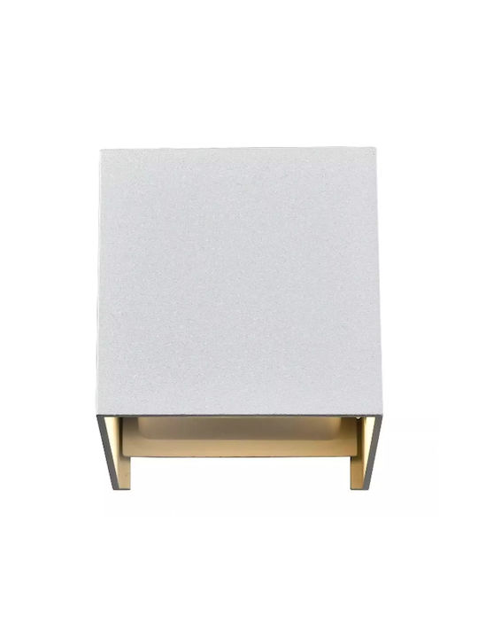 Modern Leuchte Wand mit Integrierter LED und Neutralweißes Licht