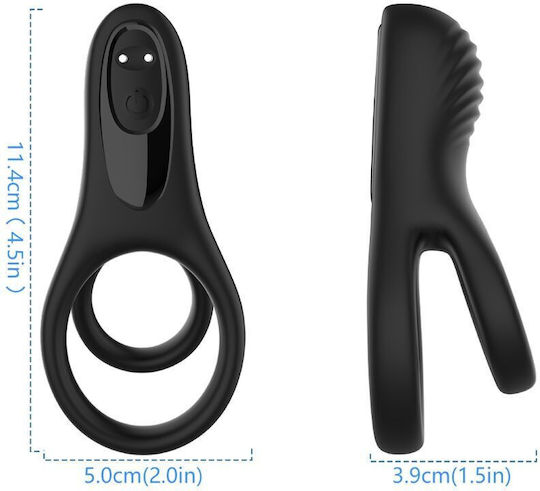 Armony Dublu Vibrator Negru