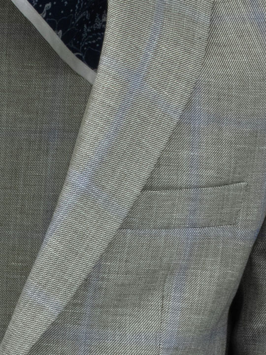 Men's Suit Jacket Regular Fit Gray