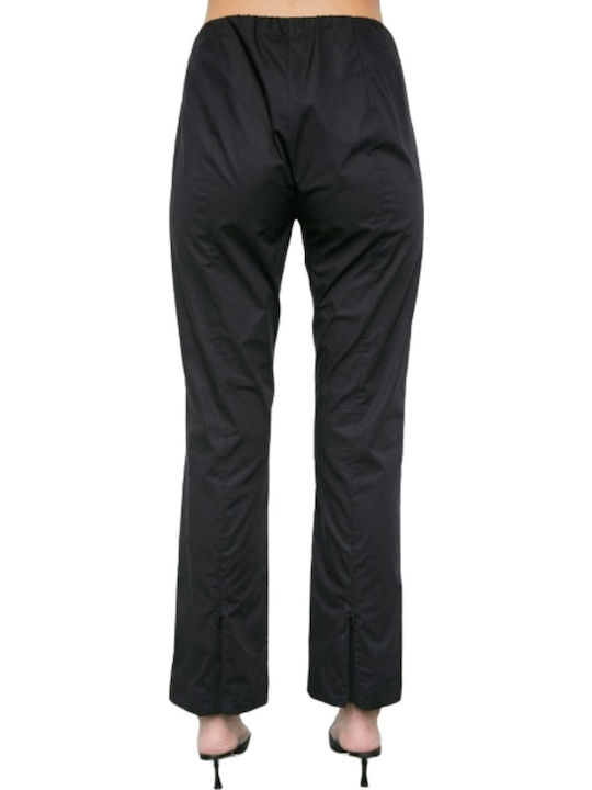 Damen Stoff Hose Black