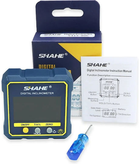 Digital Plastic Angle Ruler with Protractor