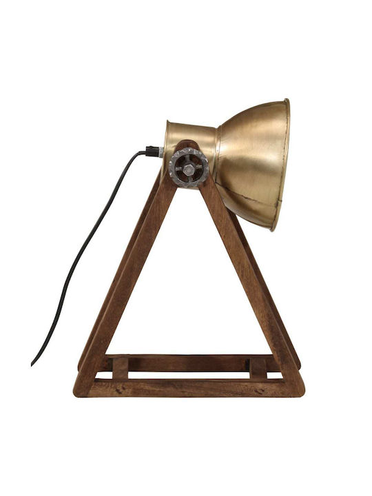 vidaXL Decorative Lamp Furniture Lamp with Socket for Bulb E27 Bronze