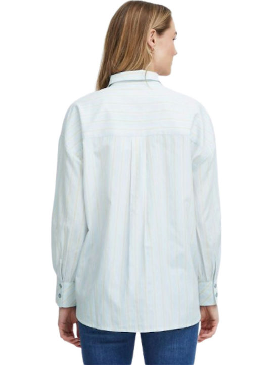 Women's Striped Long Sleeve Shirt