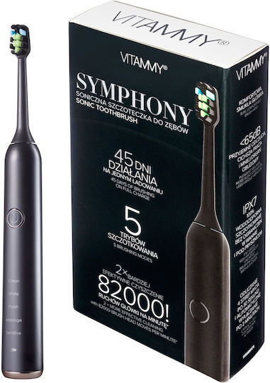 Vitammy Ηλεκτρική Οδοντόβουρτσα Μαύρη