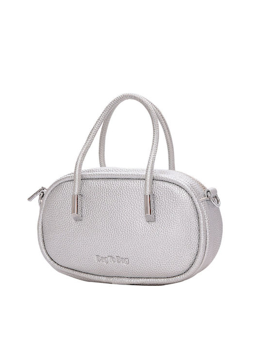 Bag to Bag Damen Tasche Hand Silber