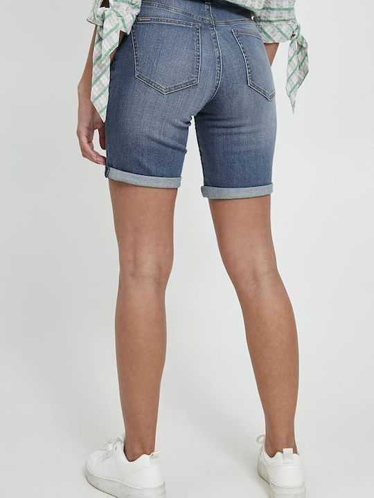 B.Younq Women's Jean Shorts Blue