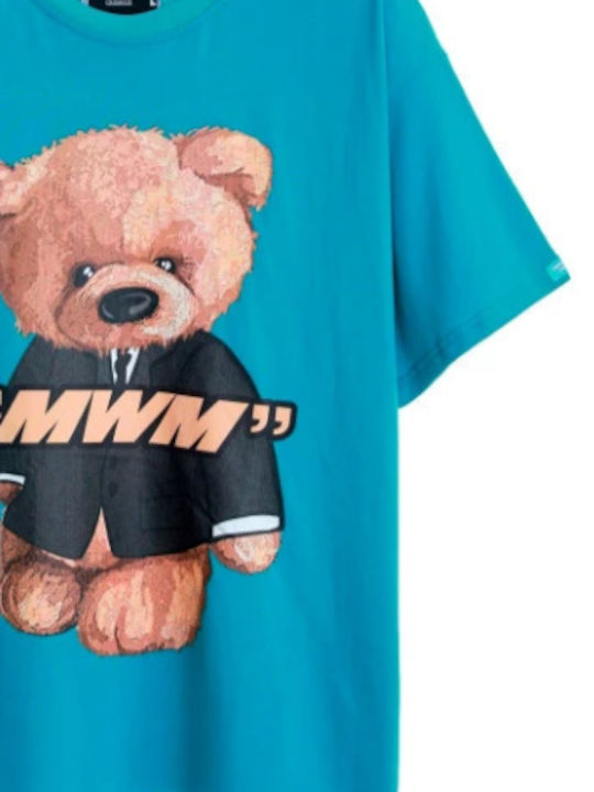 Γυναικείο Oversized T-shirt Petro Blue