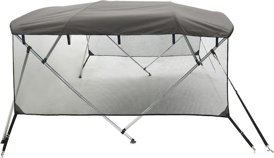 vidaXL L243xB170cm Gray Farbe