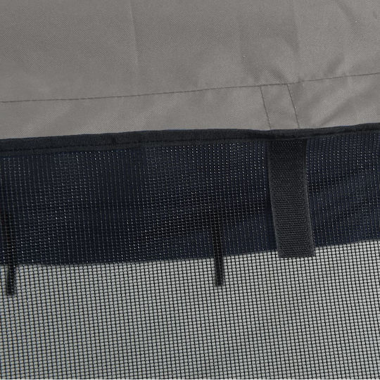 vidaXL L243xB170cm Gray Farbe