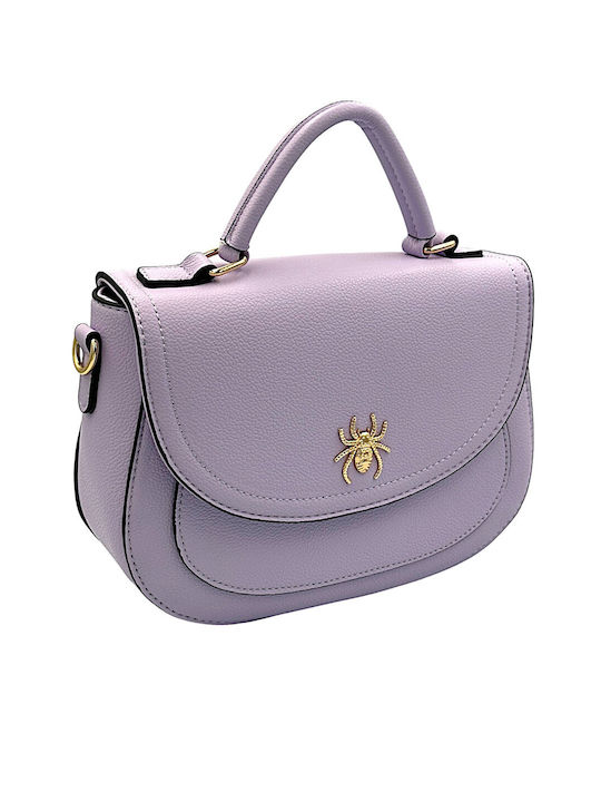 Mohicans Black Line Women's Bag Hand Purple