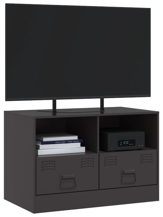 TV-Ständer Metall Schwarz M67xP39xH44cm