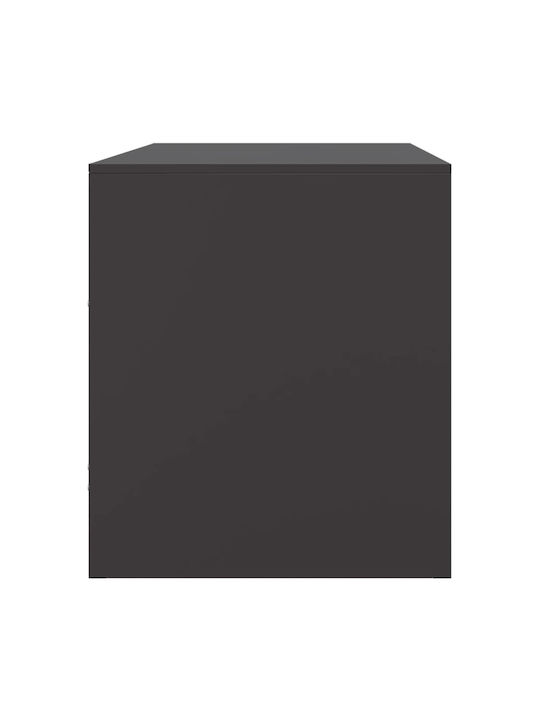 TV-Ständer Metall Schwarz M67xP39xH44cm