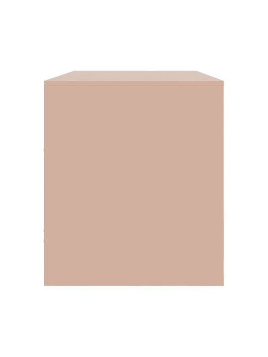 TV-Ständer Metall Rosa M99xT39xH44cm