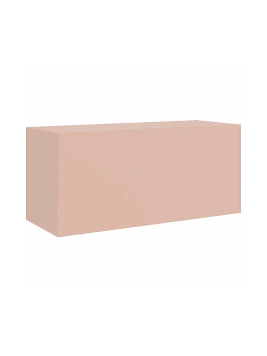 TV-Ständer Metall Rosa M99xT39xH44cm