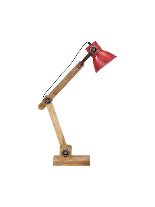 vidaXL Office Lamp with Flexible Arm for Socket E27 in Bronze Color
