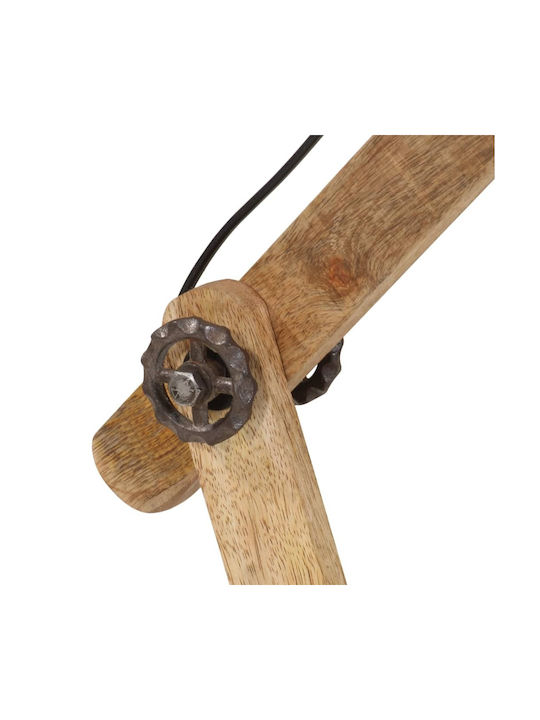 vidaXL Office Lamp with Flexible Arm for Socket E27 in Bronze Color