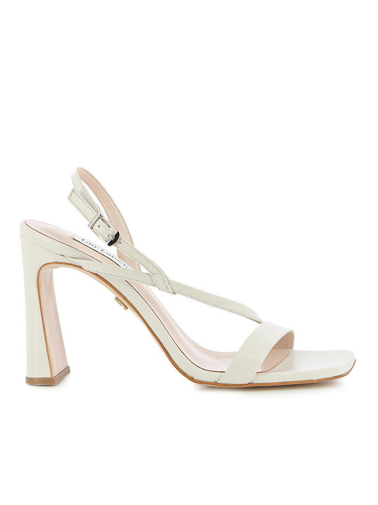 Guy Laroche Leather Women's Sandals White