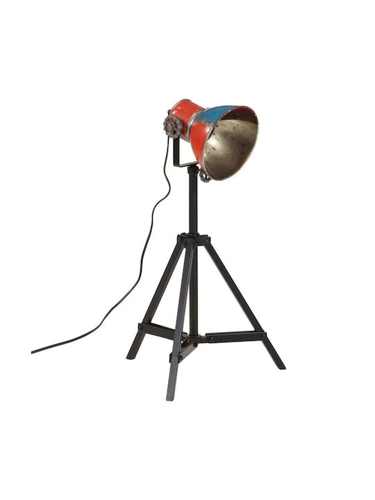 vidaXL Floor Lamp H65xW35cm. with Socket for Bulb E27 Multicolour