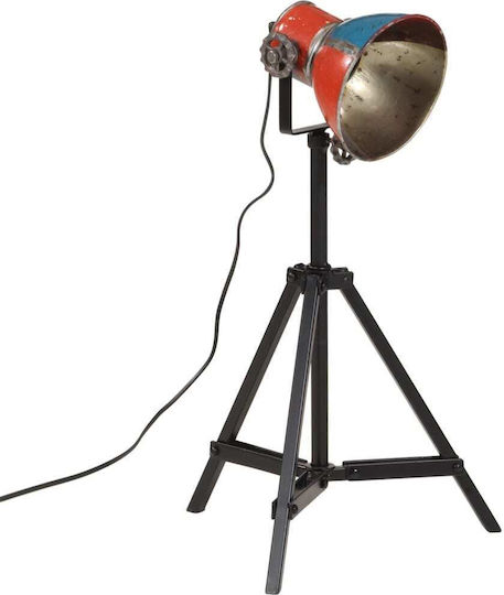 vidaXL Floor Lamp H65xW35cm. with Socket for Bulb E27 Multicolour