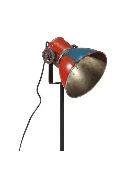 vidaXL Floor Lamp H65xW35cm. with Socket for Bulb E27 Multicolour