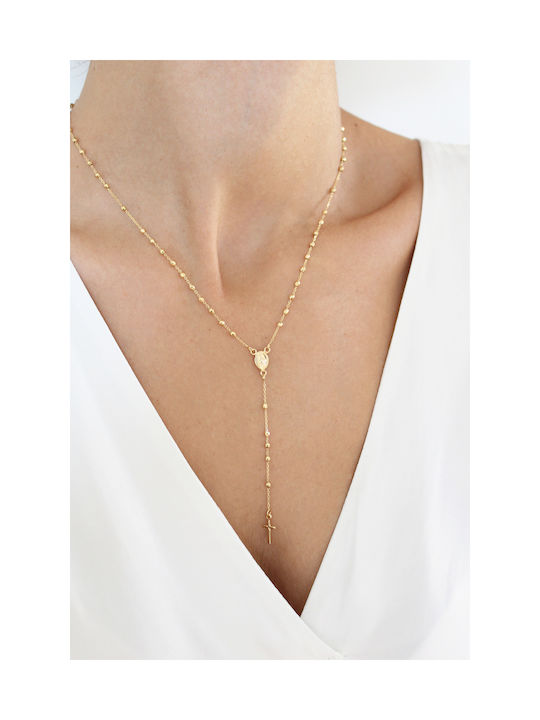 Gold necklace 14K Bead It Dolce Vita Rosario 4823