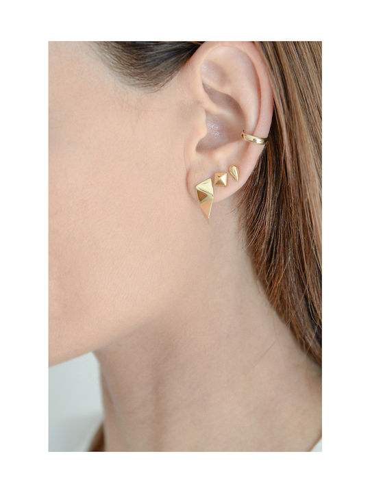 14K Gold Earring Bomb It Drops