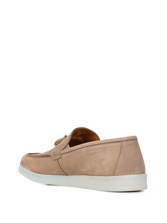 Herren Mokassins in Beige Farbe