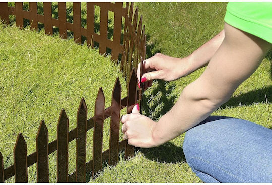 Artool Garduri din Plastic în Culoarea Maro 35cm x 3.2m
