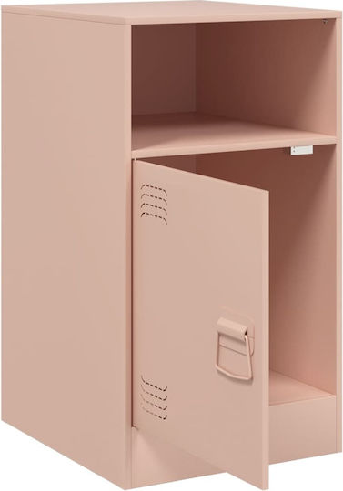 Комоди Метални Розов 2бр 34.5x39x62см