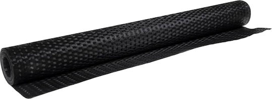 Balcony Divider Black 400 X 100 Cm Synthetic Rattan Black 400 X 100 Cm