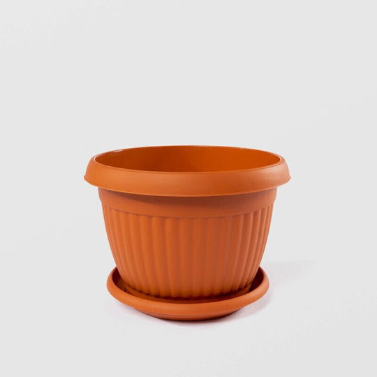 Sterk Γλάστρα Πλαστική Brown