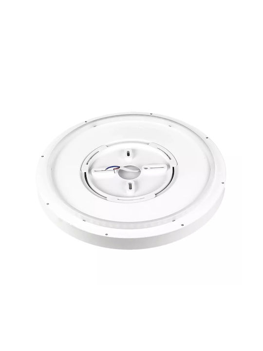 Ceiling Mount Light 40cm White with Integrated LED