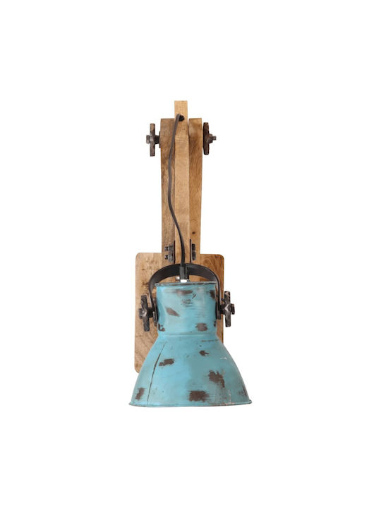 vidaXL Vintage Lamp Wall with Socket E27 Bronze 20x15x20cm