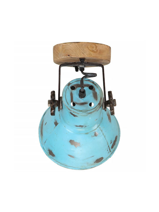 vidaXL Lamp Wall with Socket E27 Bronze 11.5x11.5x25cm