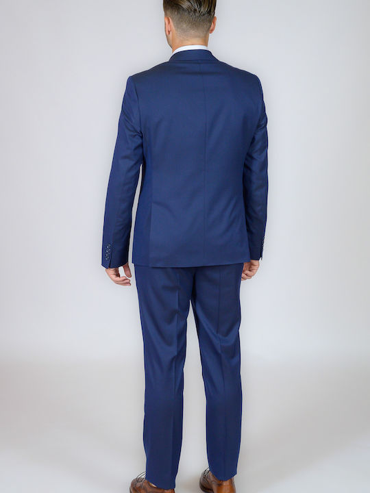 Мъжки Костюм BLUE