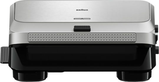 Braun Snackmaker Τοστιέρα για 2 Τοστ 800W Γκρι