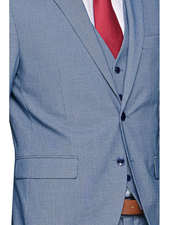 Men's Groom's Suit Raf Blue