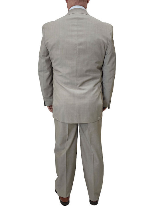 Men's Summer Suit Beige