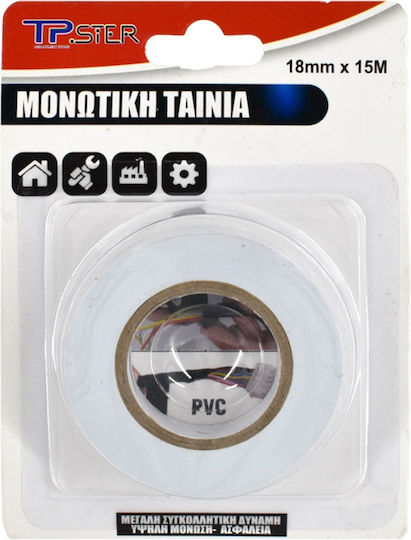 Tpster Μονωτική Ταινία 18mm x 15m