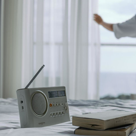 Sangean PR-D4BT Портативен Радиоприемник на Батерии с Bluetooth Бежов